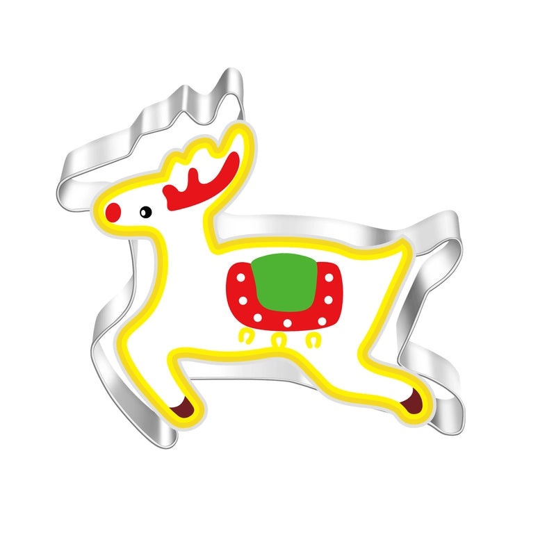 Minimalist Christmas Star Snowflake Stainless Steel Bakeware Single Piece|Kitchen & Dining