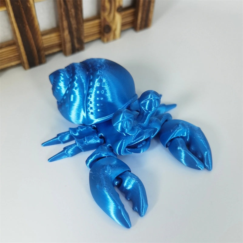 3D Printed Animal Figurines Toy Ant Frog Hermit Crab Decorative Dolls for Stall Display|Home Decor & Collectibles