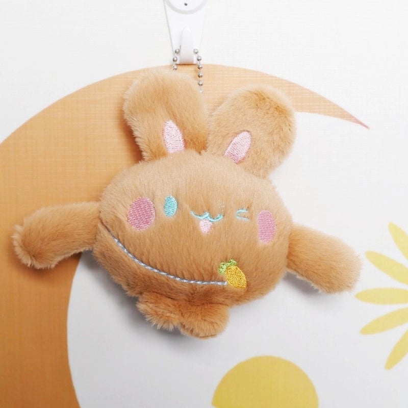 Adorable Small Rabbit Plush Pendant Keychain School Bag Charm Gift|Accessories & Keychains