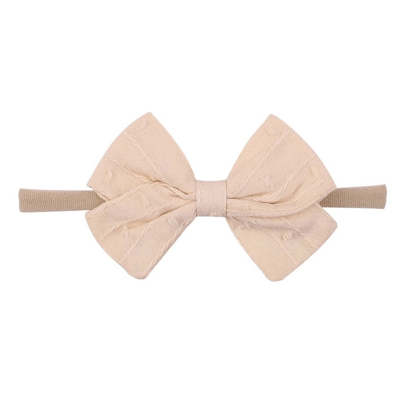 Kids Soft Nylon Bow Headband Candy Colors|Children's Hair Accessories