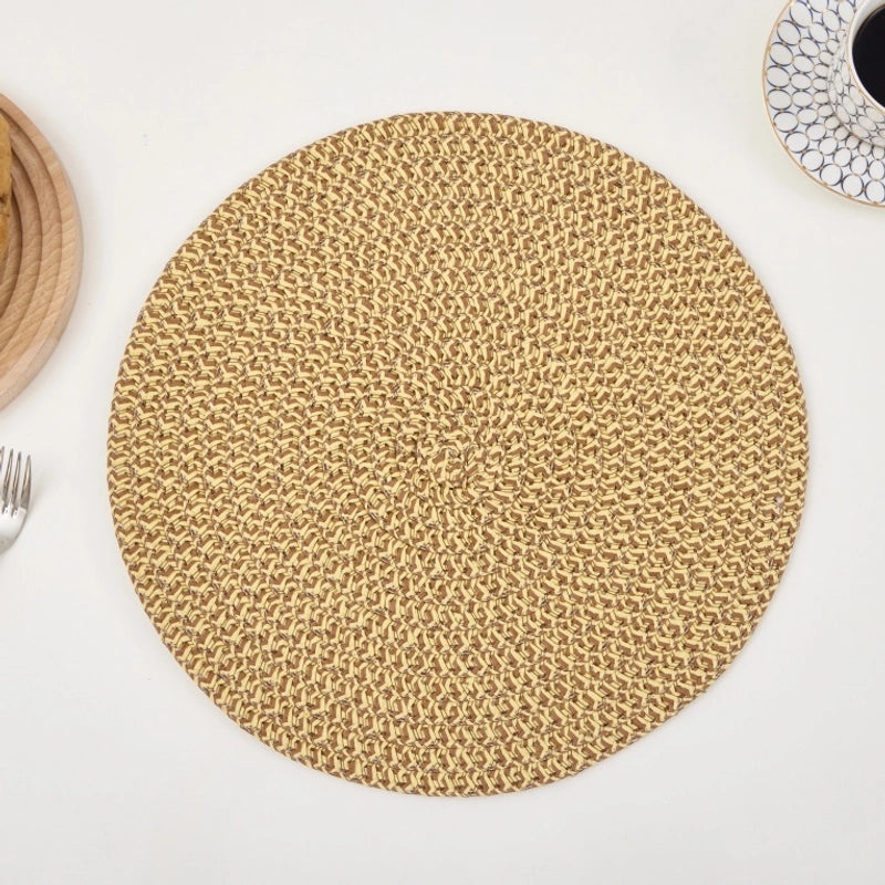 Solid Color Paper Placemat for Casual Vacation Dining 1 Piece|Home & Kitchen Tableware