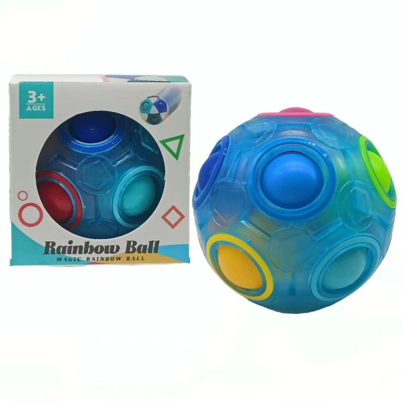 Puzzle Palm 12-Hole Football Puzzle Ball Puzzle Cube Glow Gyro Toy | Puzzle & Brain Teasers