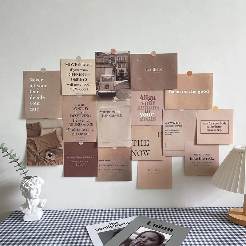 Vintage Style Oil Painting Landscape Paper Wall Decal | Home Decor