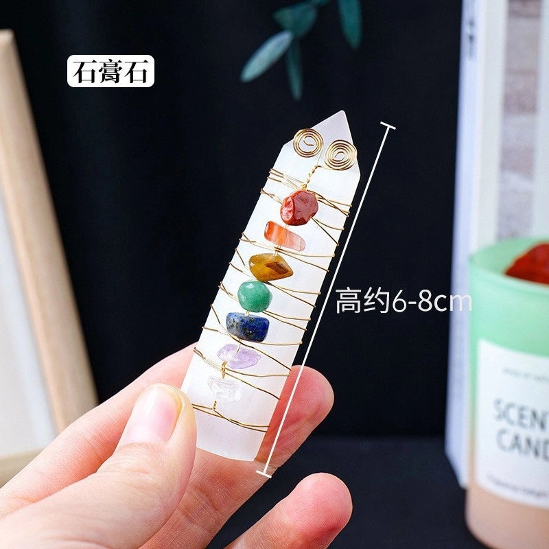 Handcrafted White Crystal Gravel Home Decor | Home Decoration