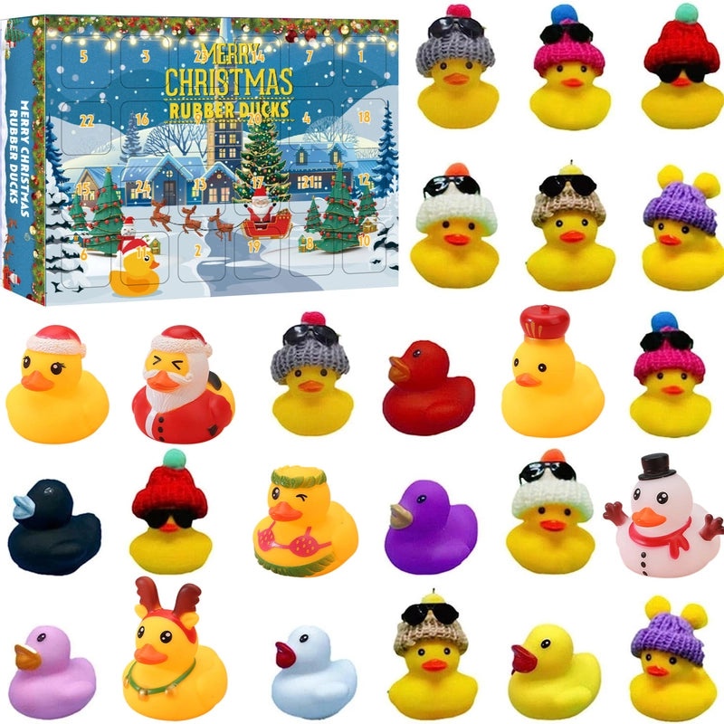 Christmas Duck Vinyl Toy Animal Simulation Model | Toys & Games