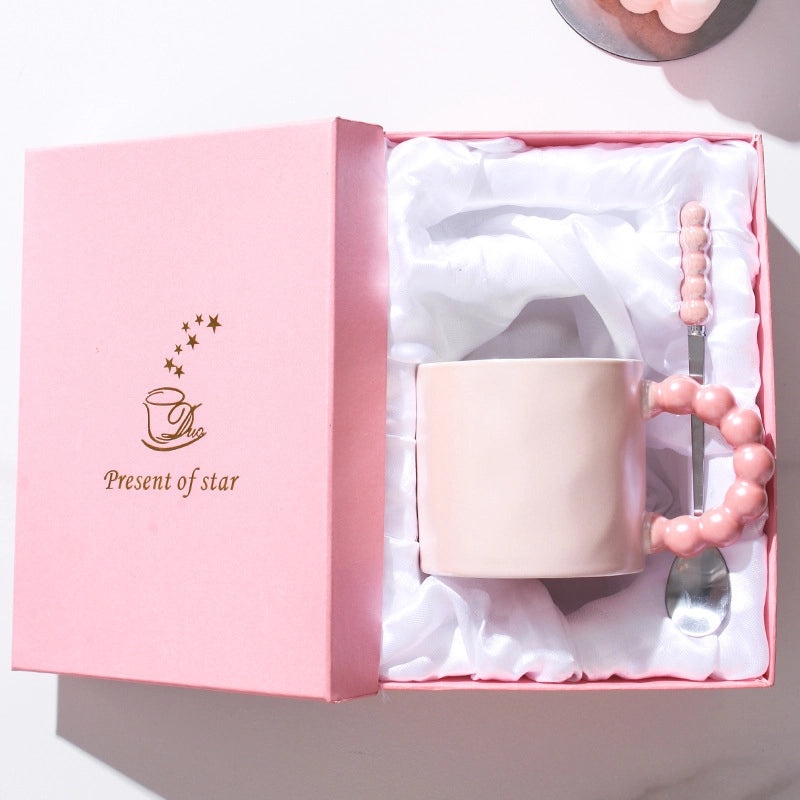 White Porcelain Water Bottle for Casual Vacation Use 1 Piece | Travel Accessories