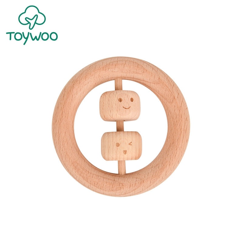 Wooden Hand Rattles Set of 4 Infant Musical Toys Early Learning Baby Toys | Baby & Toddler Toys