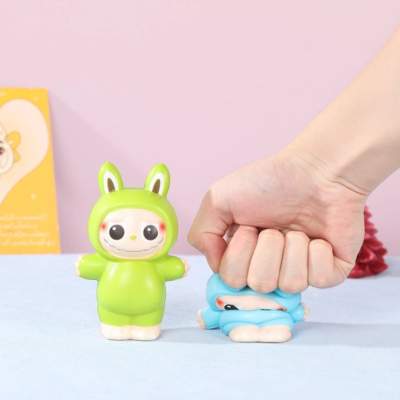 Cute Rabbu Kids Music Pinch Toy Slow Rebound Stress Relief Desktop Ornament | Children's Toys & Gifts