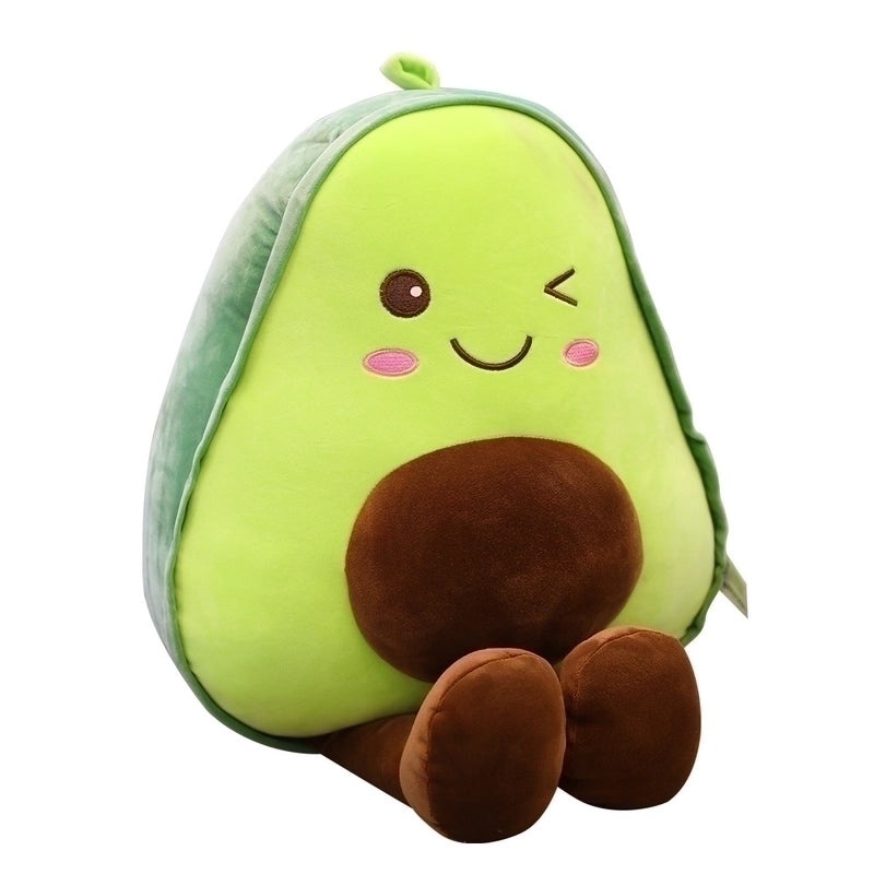 Soft Plush Avocado Doll Pillow for Kids | Children’s Birthday Gift | Cozy Down Cotton Stuffed Toy | Plush Toy Pillow | Kids Soft Toy | Plush Pill
