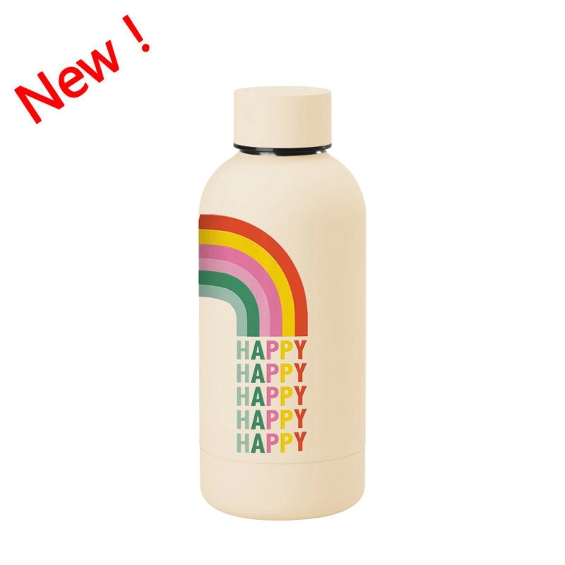 Cute Cartoon Star Stainless Steel Insulated Thermos Cup | Drinkware & Travel Mugs