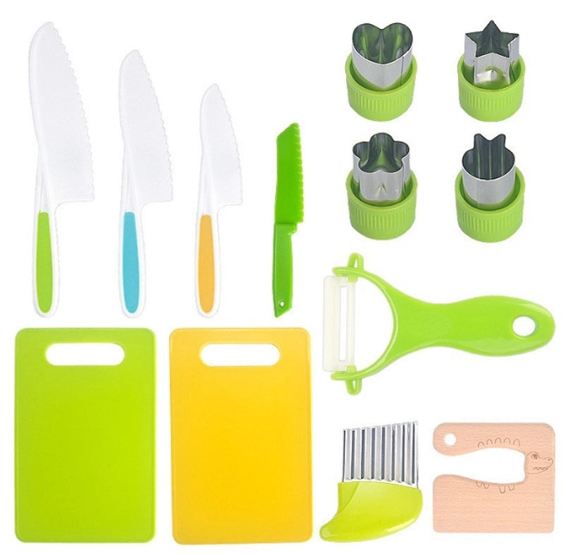 Plastic Cutting Board and Fruit Knife Set for Everyday Use | Kitchen Tools & Gadgets