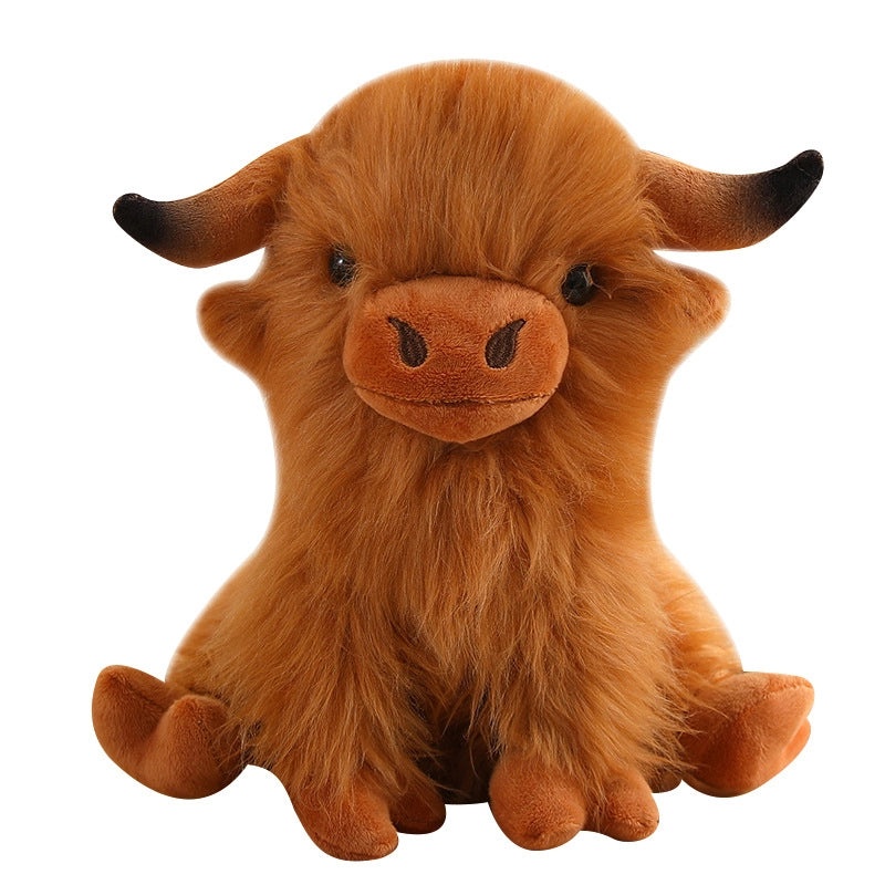 Soft Plush Cattle Toys Filled with PP Cotton for Kids | Stuffed Animals & Plush Toys