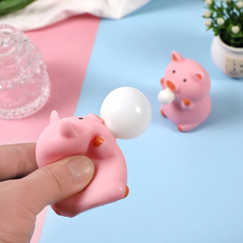 Cute Squeezing Bubble Blowing Piglet Duck Toy for Kids Decompression Stress Relief | Children's Stress Relief Toys