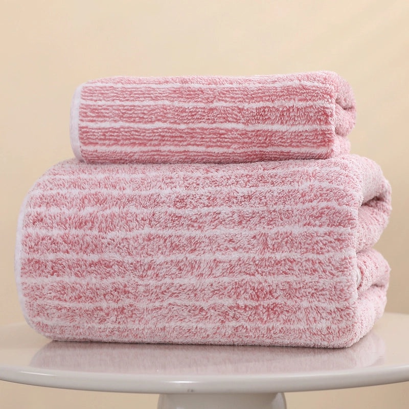 Casual Color Block Daisy Coral Fleece Bath Towels Soft Absorbent Bathroom Towels|Home & Kitchen > Bath > Towels