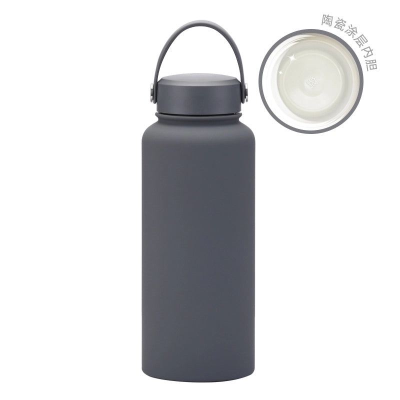 Stylish Solid Color Stainless Steel Vacuum Flask 1pc|Home & Kitchen Accessories