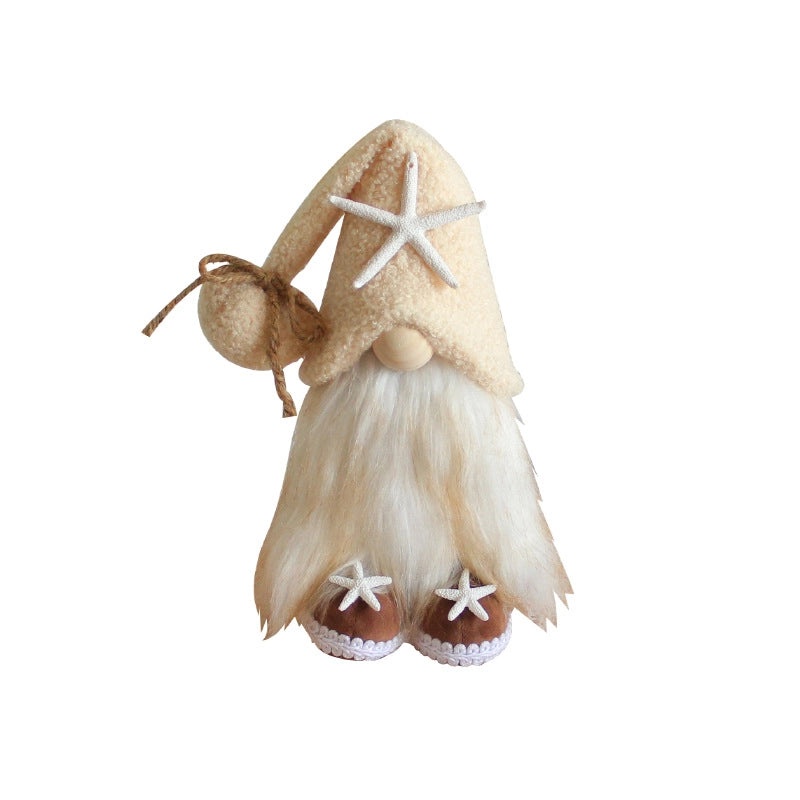 Starfish Doll Fabric Ornament Decorative Coastal Beach Home Decor | Home Decor