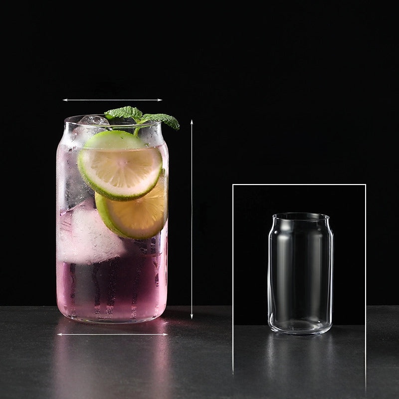 Large Capacity Glass Juice Cup for Milk Tea Mojito Cocktail Bars | Drinkware & Glassware