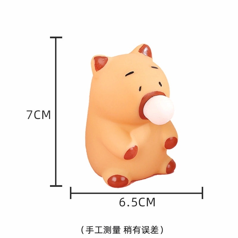 Christmas Squishy Animal Toys Santa Claus Snowman Soft PVC TPR Stress Relief Gifts|Squishy Toys & Stress Relief