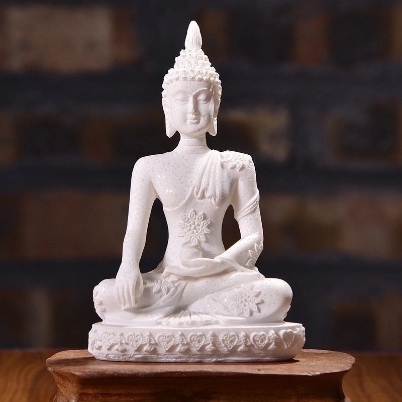 Vintage Buddha Resin Figurines for Home Decor | Home Decor & Ornaments