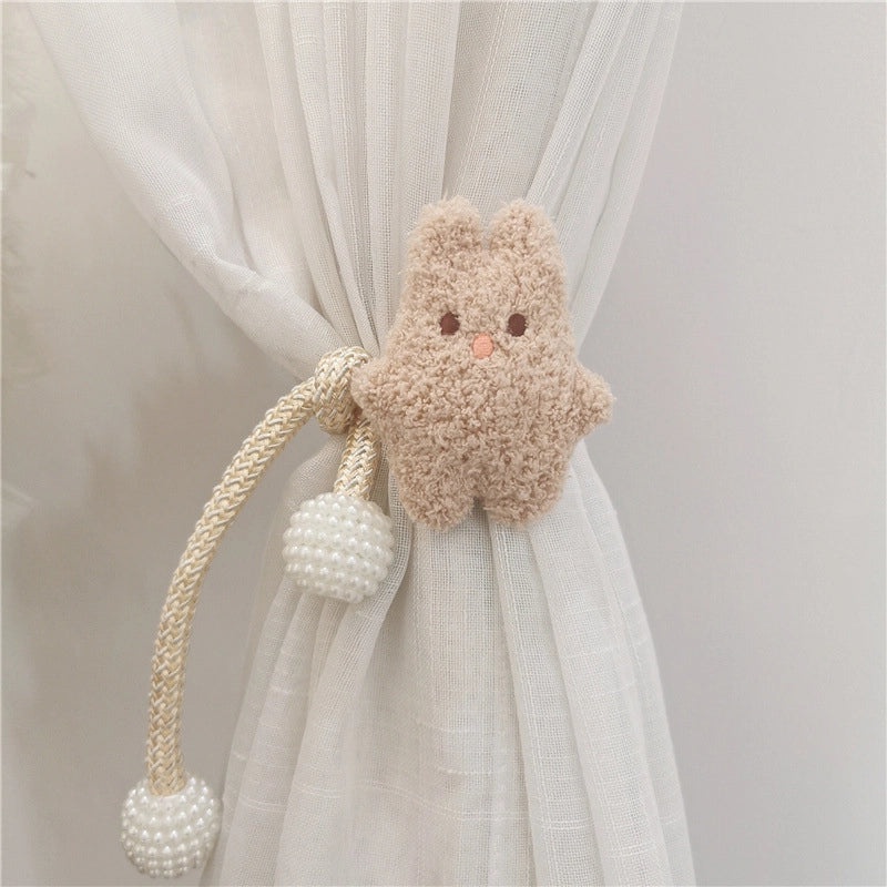 Adorable Bear Polyester Curtain Tiebacks for Window Decor|Home Decor Accessories