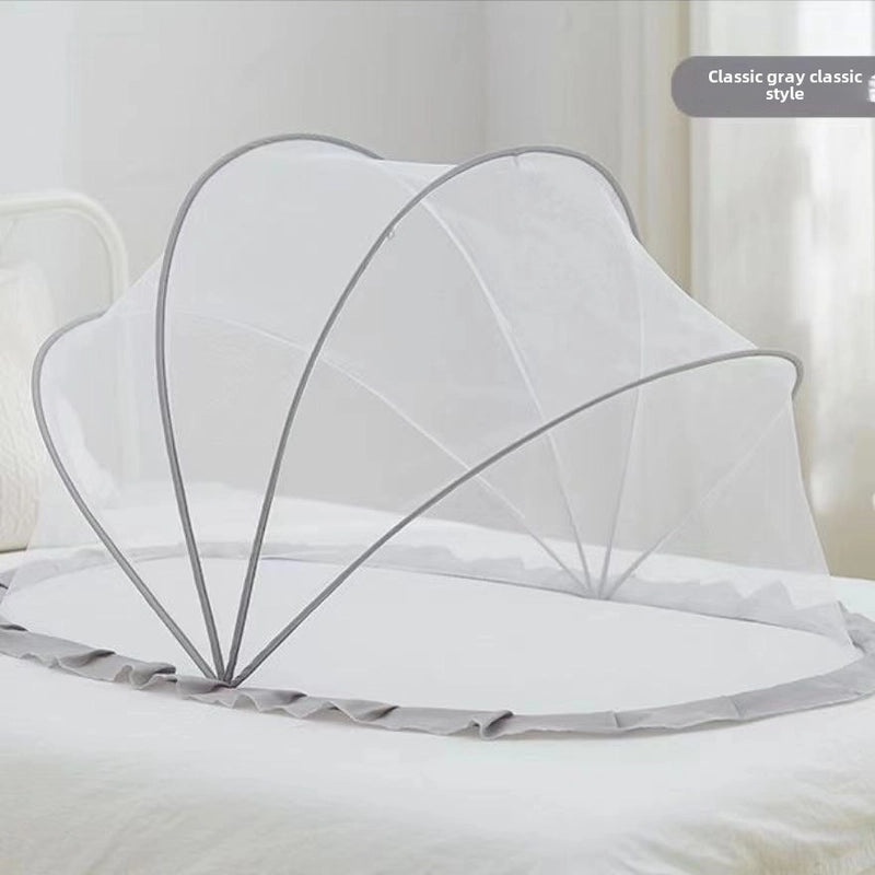 Foldable Baby Mosquito Net | Portable Sun-proof Insect Cover for Kids | Bottomless, Installation-free Children’s Mesh Bag | Baby Accessories