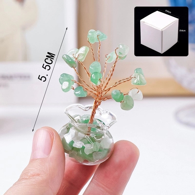 Minimalist Tree Crystal Ornament Decorative Artificial Home Accessories|Home Decor