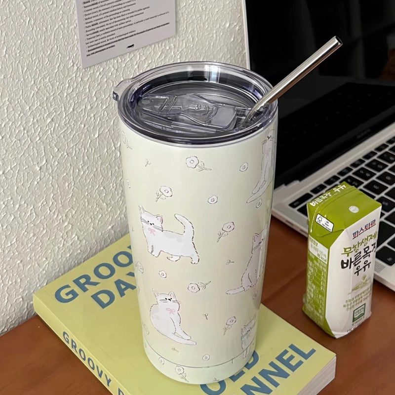 Adorable Animal Stainless Steel Thermos Bottle 304 Quality | Drinkware & Travel Mugs