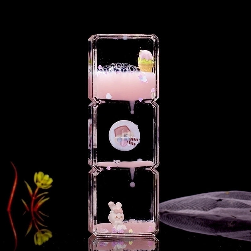 Minimalist Rabbit Ice Cream Acrylic Ornament | Home Decor Ornaments