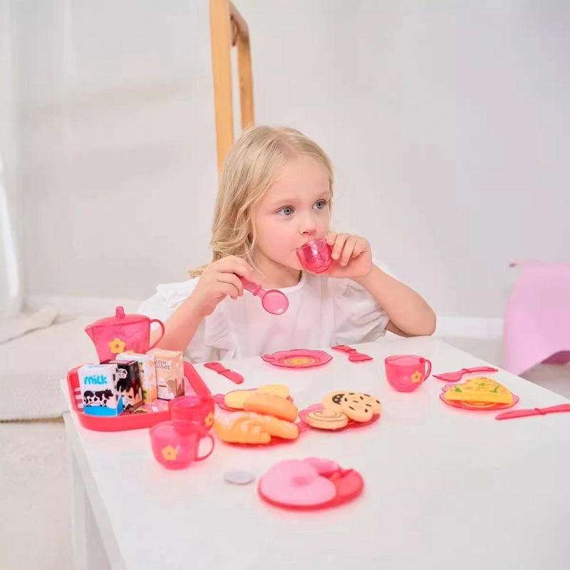 Children's Kitchen Playset Solid Color Plastic Toy Utensils|Educational Toys & Pretend Play