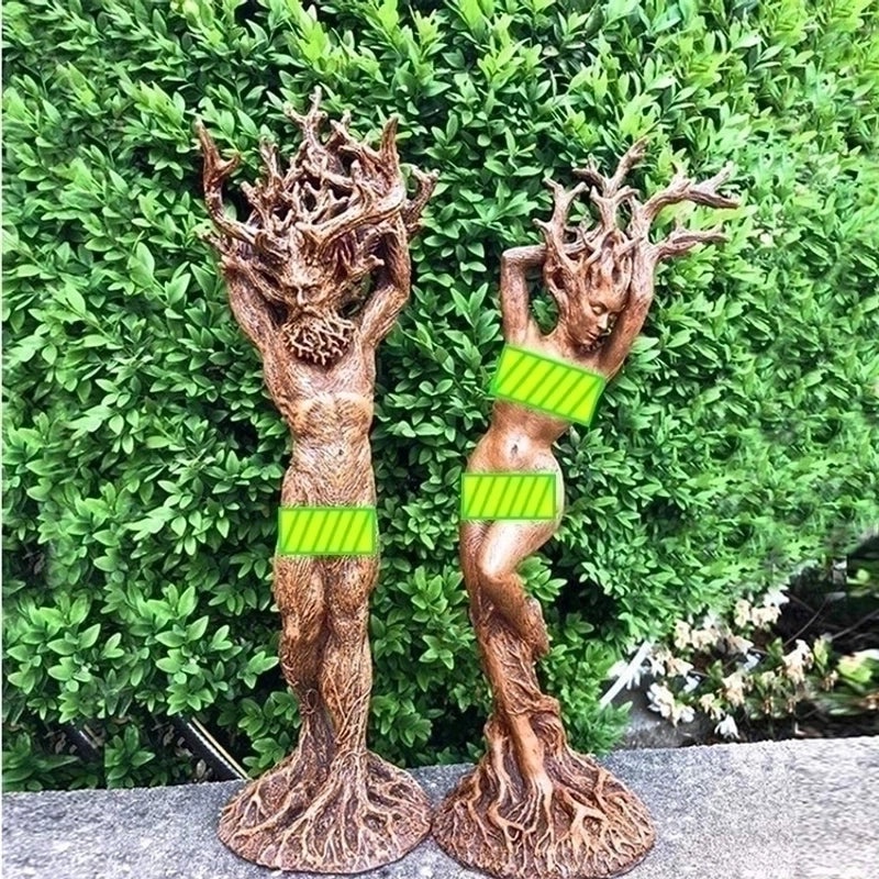 Vintage Resin Sculpture Decorative Figurines|Home Decor Accessories