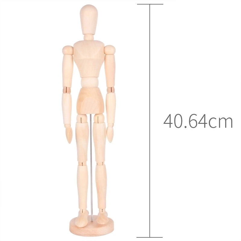 Minimalist Wooden Human Hand Sculpture for Daily Use | Home Decor & Art Supplies