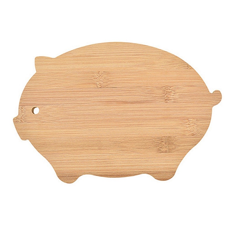 Mini Animal Bamboo Cutting Board for Baby Food & Fruit | Kitchen Cutting Boards