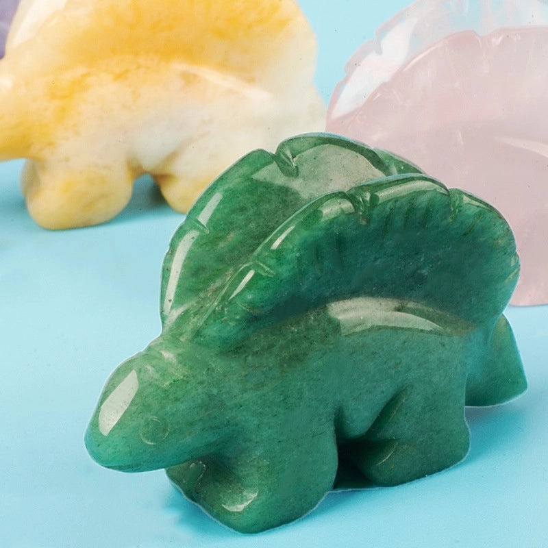 Minimalist Dinosaur Crystal Ornament for Home Decor | Artificial Decorations