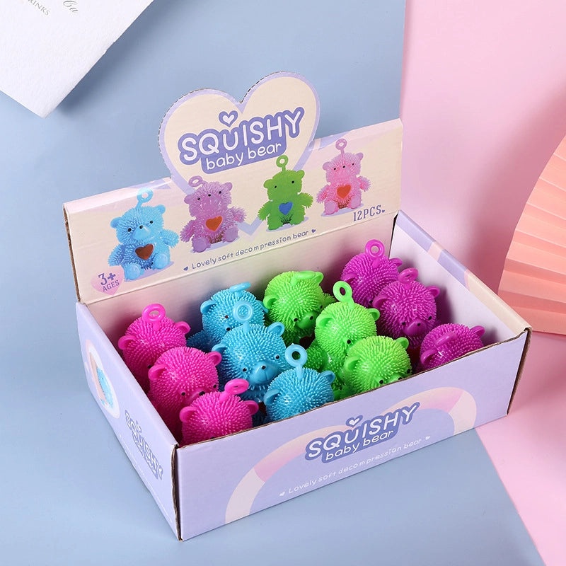 Bear Shaped Fidget Toy Soft TPR Sensory Stress Relief | Sensory Toys & Stress Relief