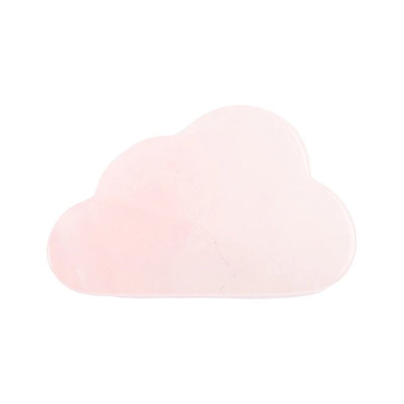 Elegant Heart-Shaped Crystal Obsidian Cloud Ornament Minimalist Artificial Decoration|Home Decor Accessories