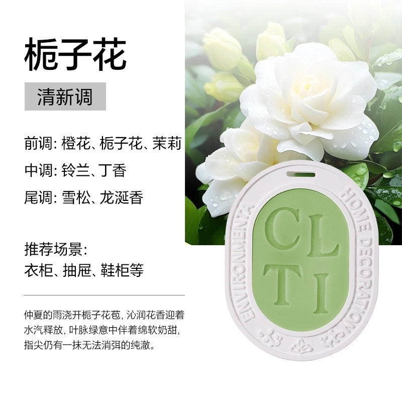 Aromatherapy Gypsum Wax Slice Solid Perfume Pendant for Home Wardrobe Car Fragrance Gift | Home Fragrance Accessories