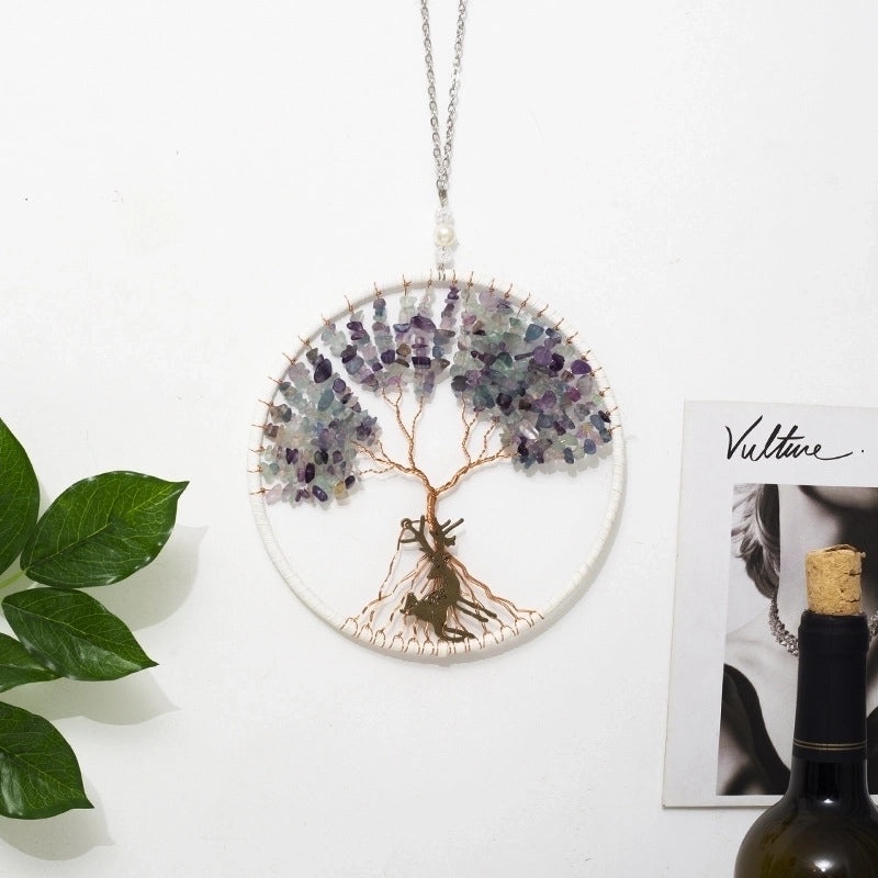 Rustic Tree Gravel Pendant for Home Decor|Home Decorations