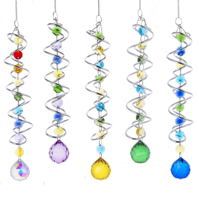 Elegant Multicolor Water Drop Crystal Alloy Pendant | Jewelry & Accessories