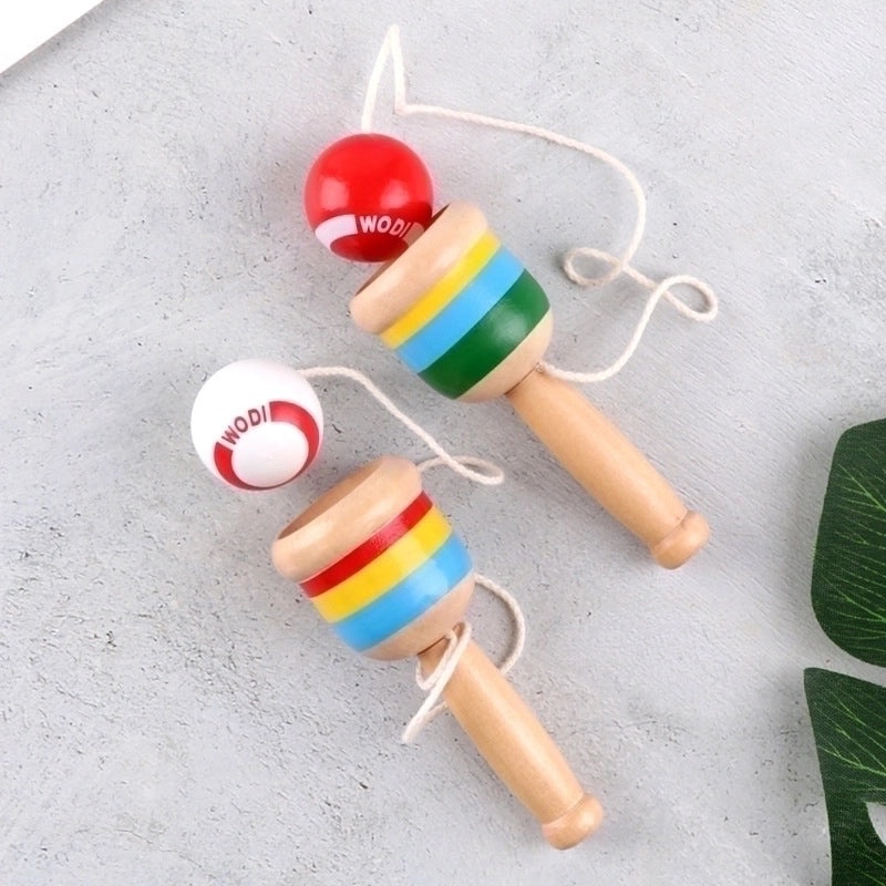 Colorful Wooden Ball Game Toy for Kids | Educational Wooden Toys