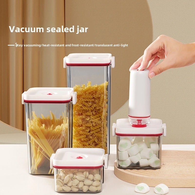 Vacuum Sealed Food Storage Jar|Kitchen Storage Containers