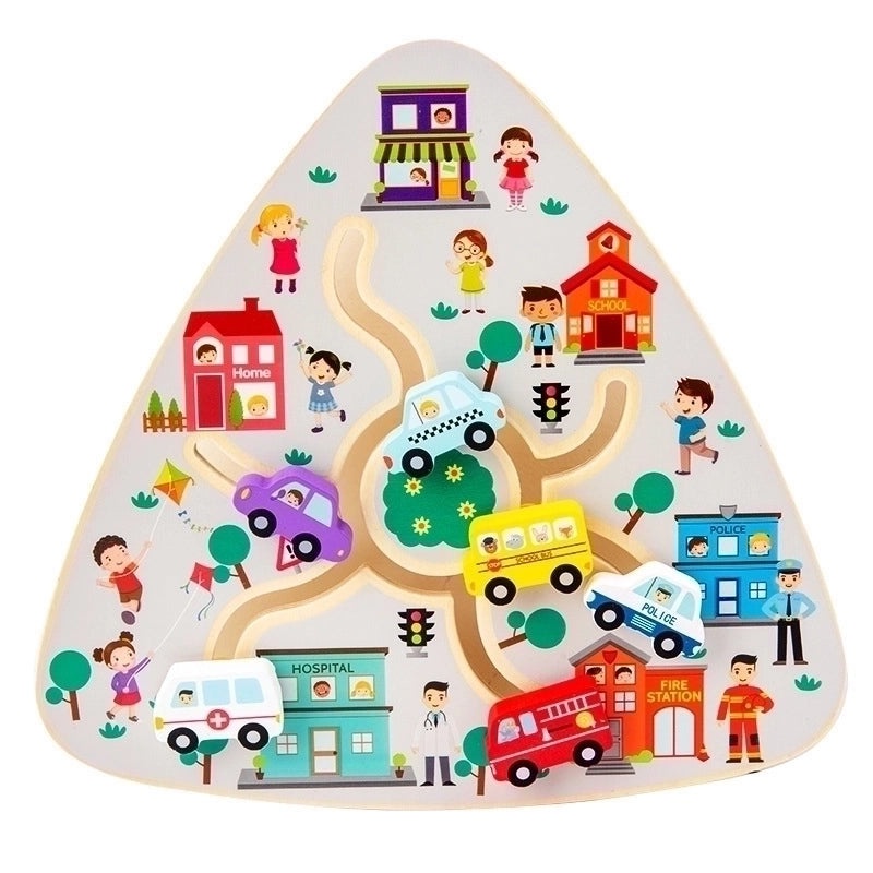 Wooden Baby Car Building Toys for 0-2 Years | Baby Toys & Early Learning