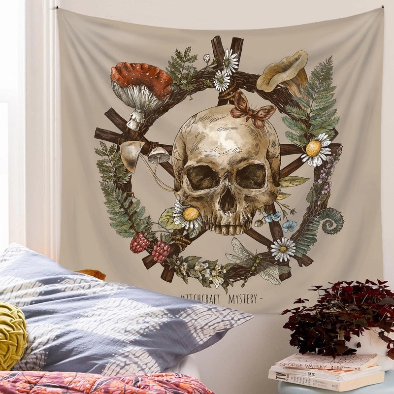 Stylish Floral Polyester Wall Hanging Tapestry|Home Decor & Wall Art