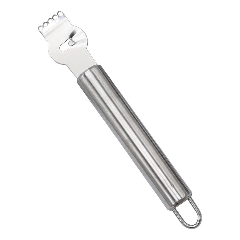 Stainless Steel Citrus Zester Lemon Grapefruit Orange Pineapple Peeler Coconut Scraper Cocktail Bar Tool|Kitchen Tools & Gadgets