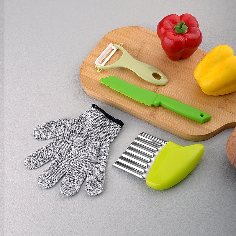 Plastic Cutting Board and Fruit Knife Set for Everyday Use | Kitchen Tools & Gadgets