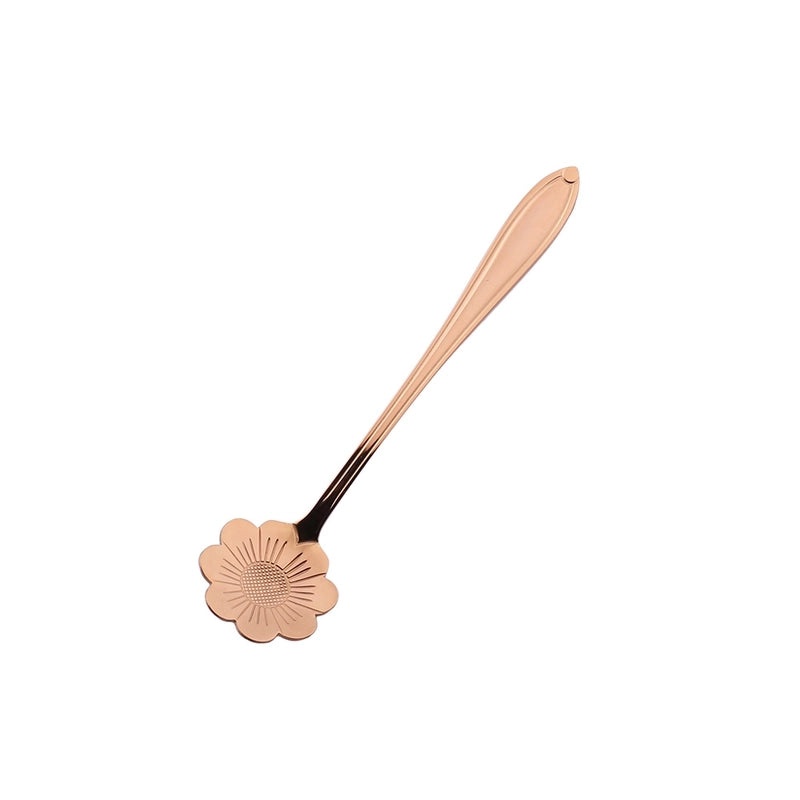 Vacation Floral Stainless Steel Spoon Single Piece | Kitchen & Dining Accessories