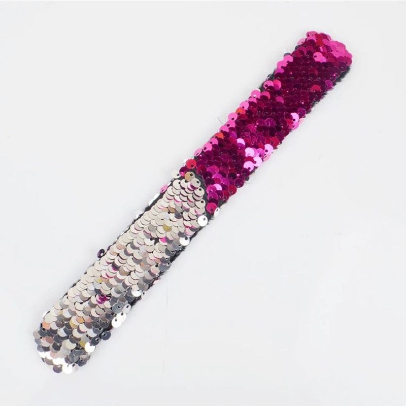 Color-Changing Mermaid Sequin Snap Ring Bracelet for Kids | Children's Toys & Birthday Gifts