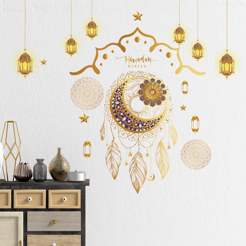 Geometric PVC Wall Decal for Window Decor Casual Elegant Glam Style|Home Decor Accessories