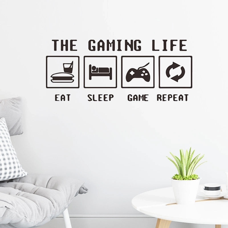 Gaming Console Wall Decals for Game Room Decor|Wall Art & Stickers