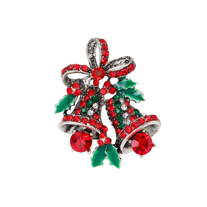 Christmas Cartoon Santa Claus Alloy Napkin Ring Casual Elegant Holiday Table Decor | Holiday Tableware