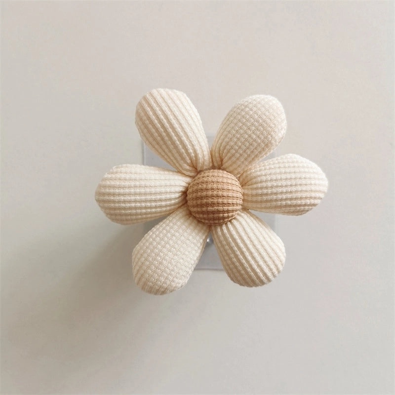 Minimalist Wooden Flower Wall Hook Home Decor|Wall Hooks & Hangers